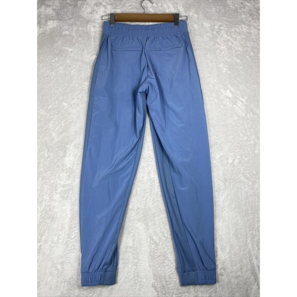 ATHLETA Brooklyn Lined Jogger Pants Casual Travel Golf Blue‎ Size 0 - Picture 4 of 13